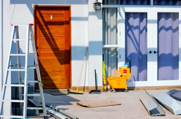 Image of construction cleaning